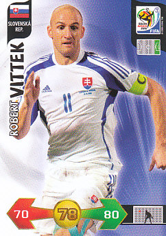Robert Vittek Slovakia Panini 2010 World Cup #305